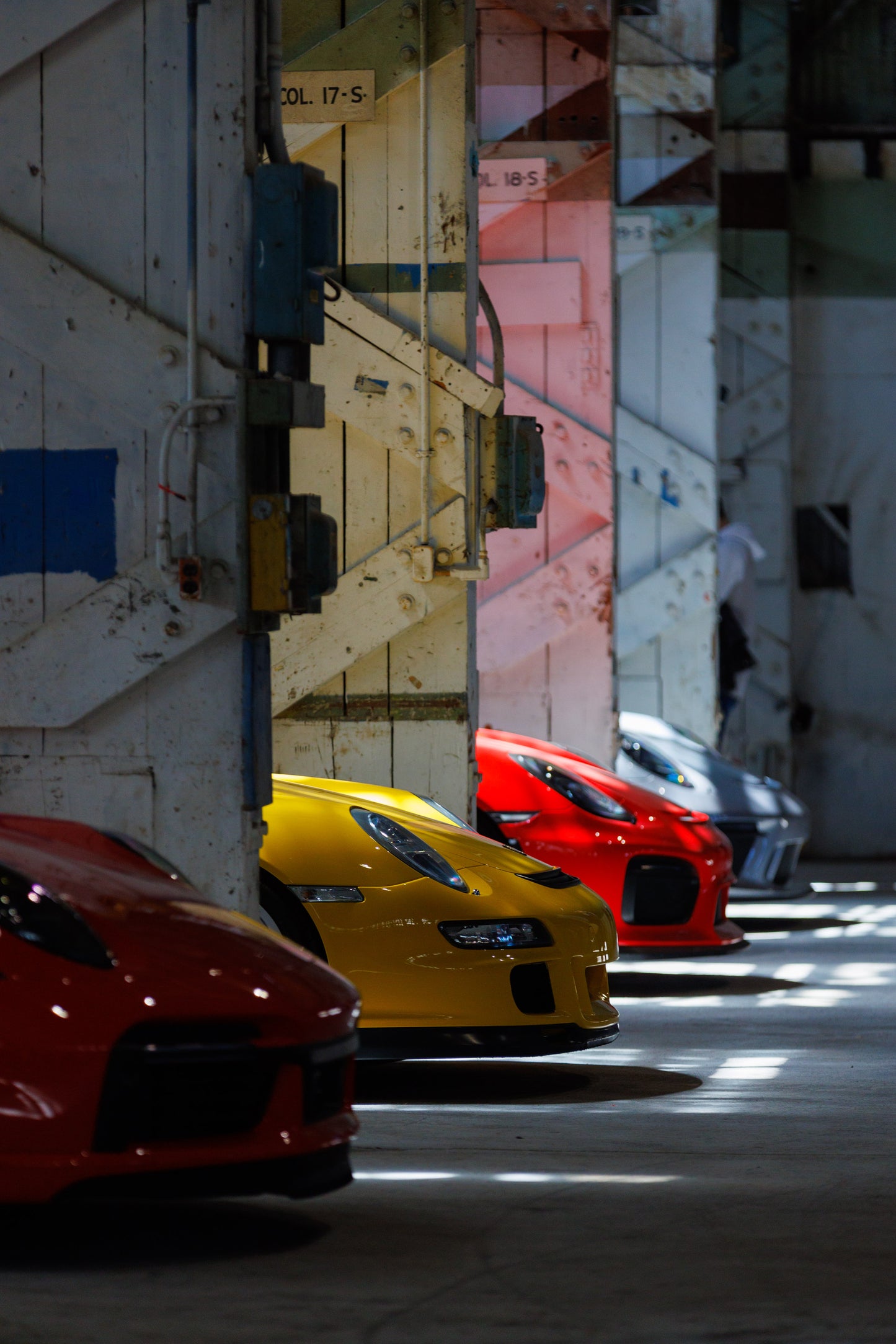 Porsche Colors at luftgekühlt 9 in the bay area