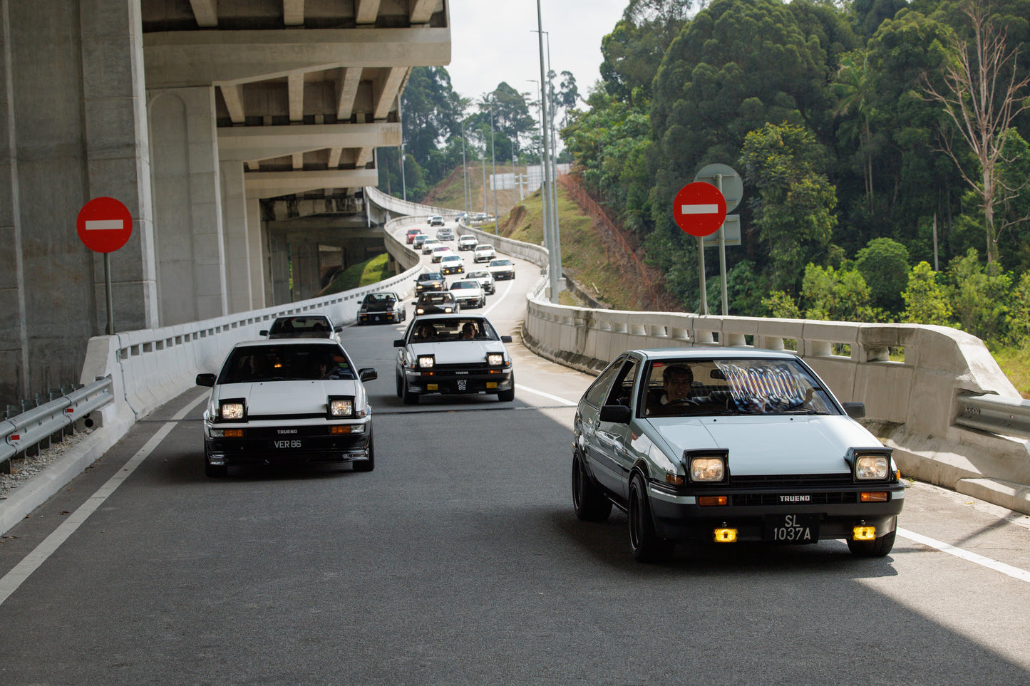 Malaysian AE86 club 24 x 36 inches(2ftx3ft)