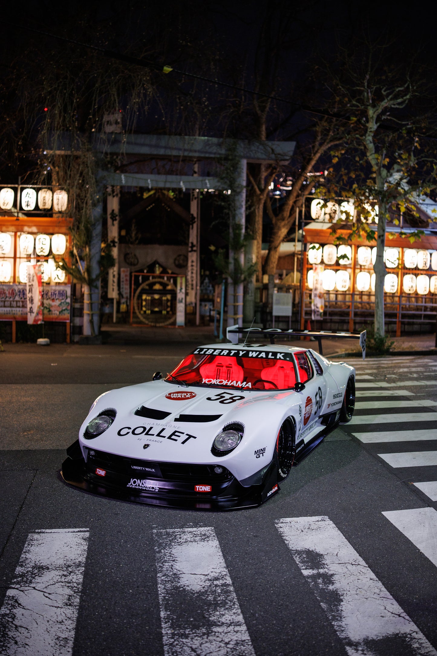 Liberty Walk Miura at Tsukiji fish market shrine in Tokyo Vertical shot (36x24)