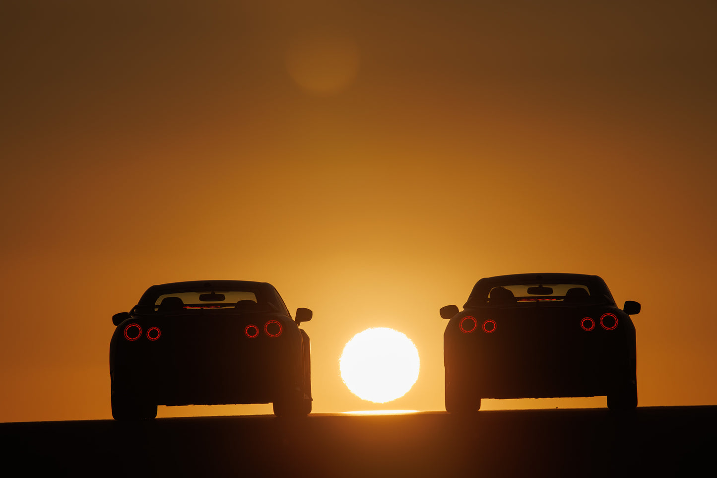 Sunsetting the R35 Nissan GT-R Skyline edition and Nismo Horizontal 24 x 36 inches(2ftx3ft)