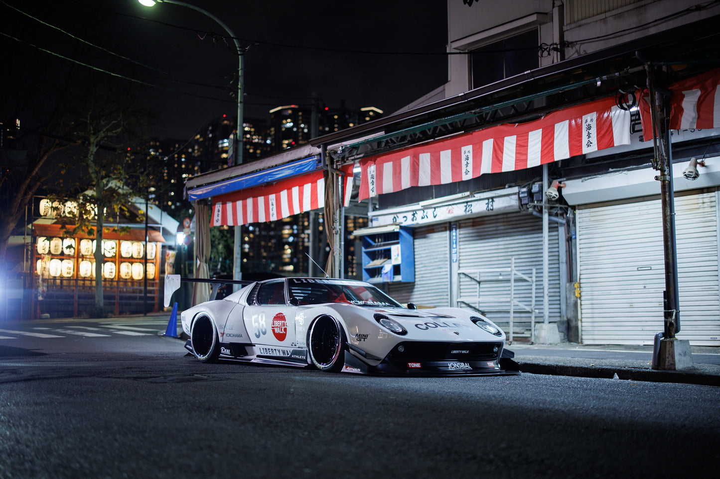 Liberty Walk Miura at Tsukiji fish market in Tokyo Horizontal shot (36x24)