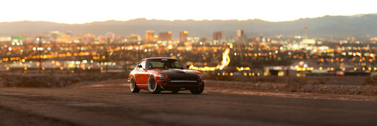 1970 Datsun 240z 'Ole Orange Bang' Las Vegas Panorama