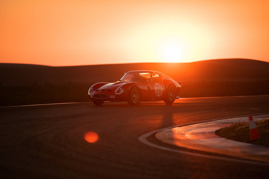 Ferrari 250 GTO Sunrise Wide Shot