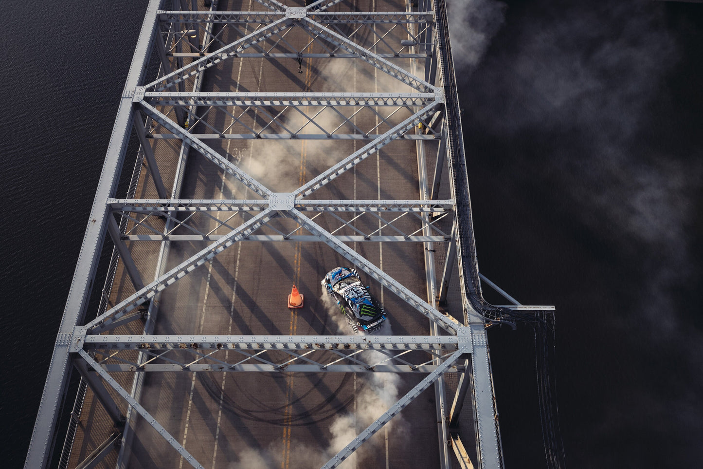 Ken Block Draw Bridge Gymkhana 9